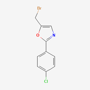 5-(Bromomethyl)-2-(4-chlorophenyl)oxazole
