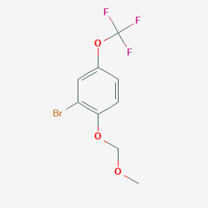 2-Bromo-1-(methoxymethoxy)-4-(trifluoromethoxy)benzene