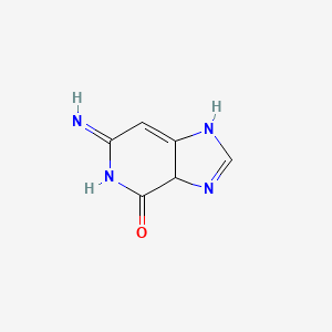 6-Imino-1,3a-dihydroimidazo[4,5-c]pyridin-4-one