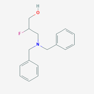 (2S)-3-[Bis(phenylmethyl)amino]-2-fluoro-1-propanol