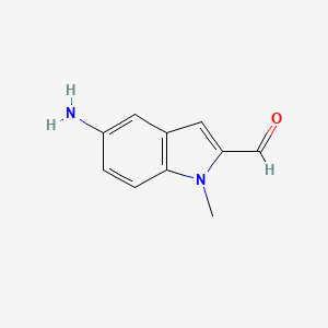 5-Amino-1-methyl-1H-indole-2-carbaldehyde