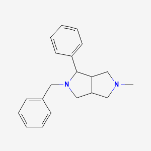 molecular formula C20H24N2 B1480194 2-苄基-5-甲基-1-苯基辛氢吡咯并[3,4-c]吡咯 CAS No. 2098076-80-1