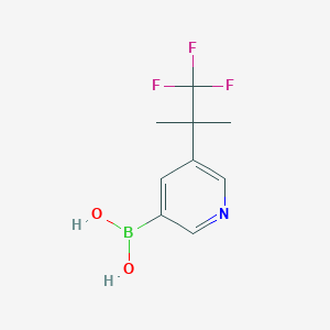 5-(1,1,1-Trifluoro-2-methylpropan-2-yl)pyridin-3-ylboronic acid