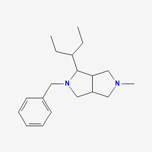 2-Benzyl-5-methyl-1-(pentan-3-yl)octahydropyrrolo[3,4-c]pyrrole