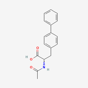 (2S)-2-acetamido-3-(4-phenylphenyl)propanoic acid