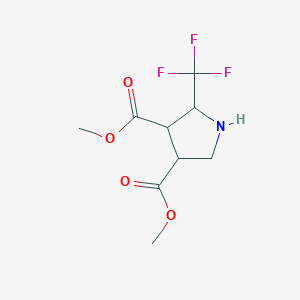 Dimethyl 2-(trifluoromethyl)pyrrolidine-3,4-dicarboxylate