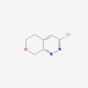 3-chloro-5,8-dihydro-6H-pyrano[3,4-c]pyridazine