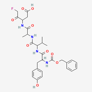 Cbz-DL-Tyr-DL-Val-DL-Ala-DL-Asp-CH2F