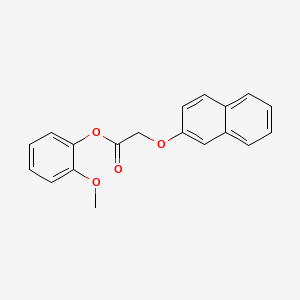 2-Methoxyphenyl (naphthalen-2-yloxy)acetate