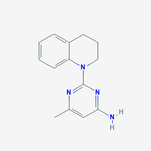 2-(3,4-dihydroquinolin-1(2H)-yl)-6-methylpyrimidin-4-amine