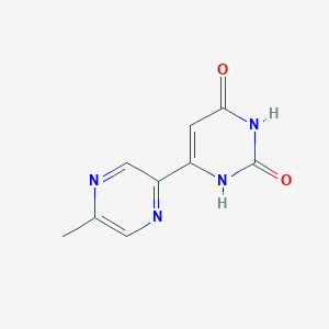 6-(5-methylpyrazin-2-yl)pyrimidine-2,4(1H,3H)-dione