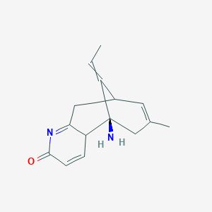 (1S)-1-amino-13-ethylidene-11-methyl-6-azatricyclo[7.3.1.02,7]trideca-3,6,10-trien-5-one