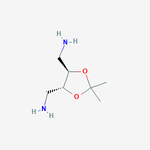 (4R,5R)-2,2-Dimethyl-1,3-dioxolane-4,5-dimethanamine