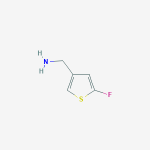 (5-Fluorothiophen-3-yl)methanamine