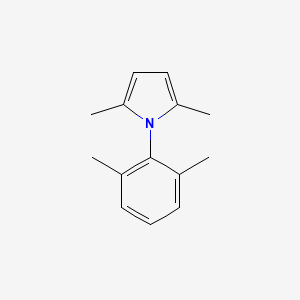 molecular formula C14H17N B14802625 1-(2,6-dimethylphenyl)-2,5-dimethyl-1H-pyrrole CAS No. 15898-27-8