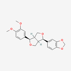 molecular formula C21H22O6 B14802635 Demethoxyaschantin 