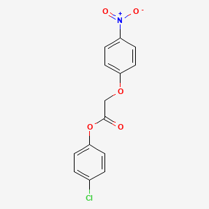 4-Chlorophenyl (4-nitrophenoxy)acetate