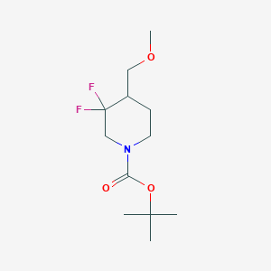 Tert-butyl3,3-difluoro-4-(methoxymethyl)piperidine-1-carboxylate