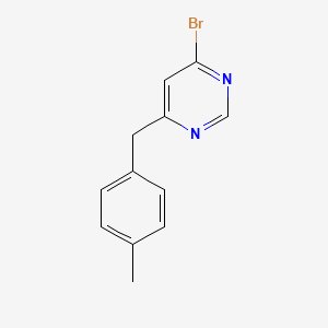 4-Bromo-6-(4-methylbenzyl)pyrimidine