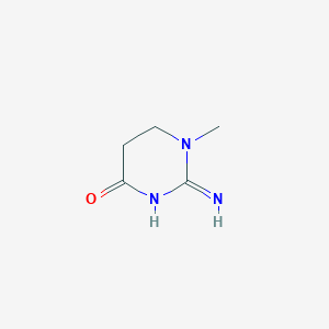 4(1H)-Pyrimidinone, 2-amino-5,6-dihydro-1-methyl-