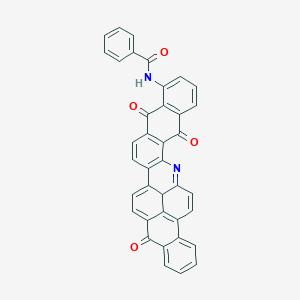 N-(5,10,15,16-Tetrahydro-5,10,15-trioxoanthra2,1,9-mnanaphth2,3-Hacridin-11-yl)benzamide