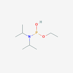 B148029 ethoxy-N,N-di(propan-2-yl)phosphonamidous acid CAS No. 125992-08-7