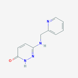 molecular formula C10H10N4O B1480294 6-((Pyridin-2-ylmethyl)amino)pyridazin-3-ol CAS No. 1933661-38-1