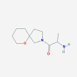 2-Amino-1-(6-oxa-2-azaspiro[4.5]decan-2-yl)propan-1-one