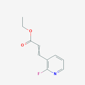 Ethyl 3-(2-fluoropyridin-3-yl)prop-2-enoate