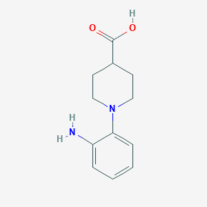 1-(2-Aminophenyl)piperidine-4-carboxylic acid