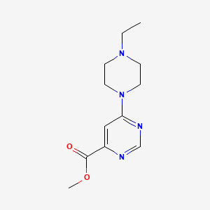 Methyl 6-(4-ethylpiperazin-1-yl)pyrimidine-4-carboxylate
