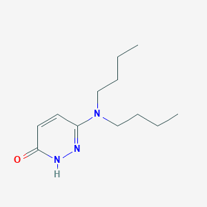 molecular formula C12H21N3O B1480315 6-(Dibutylamino)pyridazin-3-ol CAS No. 2098010-93-4