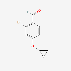 2-Bromo-4-cyclopropoxybenzaldehyde