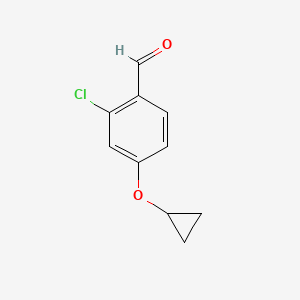 2-Chloro-4-cyclopropoxybenzaldehyde