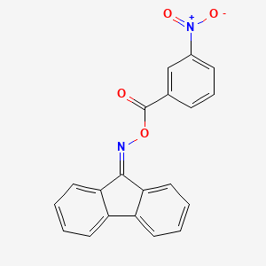 [(9H-fluoren-9-ylideneamino)oxy](3-nitrophenyl)methanone