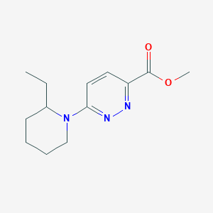 molecular formula C13H19N3O2 B1480327 Methyl 6-(2-ethylpiperidin-1-yl)pyridazine-3-carboxylate CAS No. 2097949-34-1