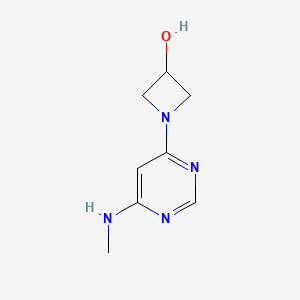 1-(6-(Methylamino)pyrimidin-4-yl)azetidin-3-ol