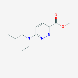 molecular formula C12H19N3O2 B1480349 Methyl 6-(dipropylamino)pyridazine-3-carboxylate CAS No. 2097949-31-8
