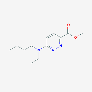 molecular formula C12H19N3O2 B1480350 Methyl 6-(butyl(ethyl)amino)pyridazine-3-carboxylate CAS No. 2098011-96-0