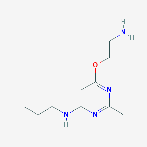 6-(2-aminoethoxy)-2-methyl-N-propylpyrimidin-4-amine