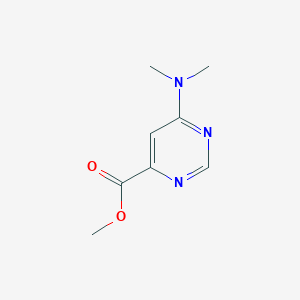 molecular formula C8H11N3O2 B1480376 Methyl 6-(dimethylamino)pyrimidine-4-carboxylate CAS No. 2097949-56-7