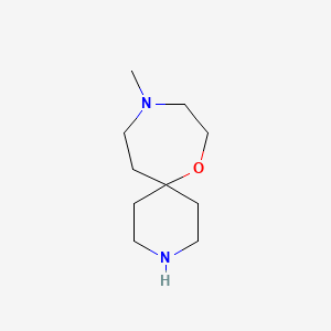 molecular formula C10H20N2O B1480380 10-Methyl-7-oxa-3,10-diazaspiro[5.6]dodecane CAS No. 2091685-93-5