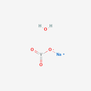 molecular formula H2NaO4V B148040 偏钒酸钠水合物 CAS No. 20740-98-1