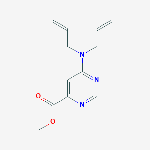 Methyl 6-(diallylamino)pyrimidine-4-carboxylate