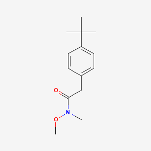 2-(4-(tert-butyl)phenyl)-N-methoxy-N-methylacetamide