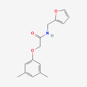 2-(3,5-dimethylphenoxy)-N-(furan-2-ylmethyl)acetamide