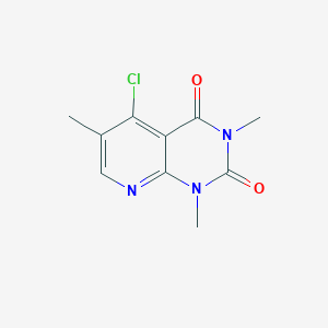 molecular formula C10H10ClN3O2 B14804100 5-chloro-1,3,6-trimethylpyrido[2,3-d]pyrimidine-2,4(1H,3H)-dione 