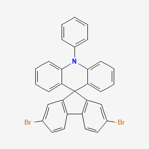 2',7'-dibromo-10-phenyl-spiro[acridine-9(10H),9'-[9H]fluorene]