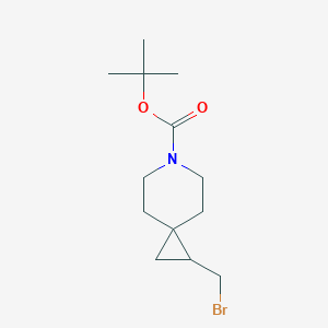 Tert-butyl 1-(bromomethyl)-6-azaspiro[2.5]octane-6-carboxylate