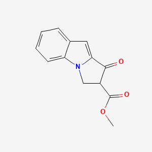 molecular formula C13H11NO3 B14804195 methyl 1-oxo-2,3-dihydro-1H-pyrrolo[1,2-a]indole-2-carboxylate CAS No. 2035090-17-4